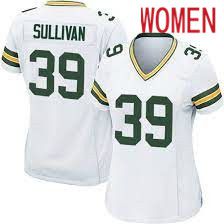 Women Green Bay Packers #39 Chandon Sullivan Nike White Game NFL Jersey->women nfl jersey->Women Jersey